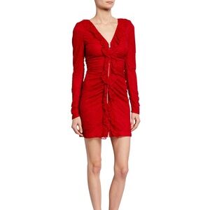 The Kooples Red Moonlight Tagged Dress